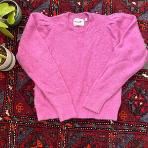 Isabel Marant Etoile Pink Peyton Alpaca Blend Sweater